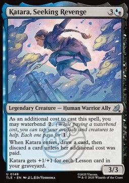 Katara, Seeking Revenge - Magic: The Gathering | Avatar: The Last Airbender: Eternal (Uncommon) [TLE-148] - JotaCards - Tu Tienda de TCG
