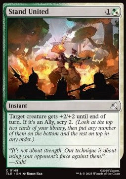 Stand United - Magic: The Gathering | Avatar: The Last Airbender: Eternal (Common) [TLE-149] - JotaCards - Tu Tienda de TCG