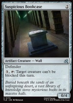 Suspicious Bookcase - Magic: The Gathering | Avatar: The Last Airbender: Eternal (Uncommon) [TLE-170] - JotaCards - Tu Tienda de TCG