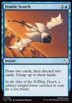 Frantic Search - Magic: The Gathering | Avatar: The Last Airbender: Eternal (Common) [TLE-159] - JotaCards - Tu Tienda de TCG