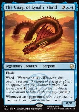 The Unagi of Kyoshi Island - Magic: The Gathering | Avatar: The Last Airbender (Rare) [TLA-77] - JotaCards - Tu Tienda de TCG