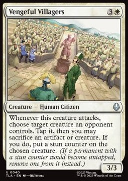 Vengeful Villagers - Magic: The Gathering | Avatar: The Last Airbender (Uncommon) [TLA-40] - JotaCards - Tu Tienda de TCG