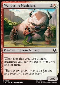 Wandering Musicians - Magic: The Gathering | Avatar: The Last Airbender (Common) [TLA-250] - JotaCards - Tu Tienda de TCG
