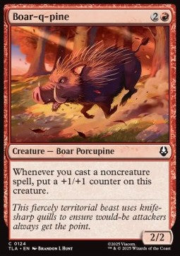Boar-q-pine - Magic: The Gathering | Avatar: The Last Airbender (Common) [TLA-124] - JotaCards - Tu Tienda de TCG