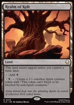 Realm of Koh - Magic: The Gathering | Avatar: The Last Airbender (Rare) [TLA-276] - JotaCards - Tu Tienda de TCG