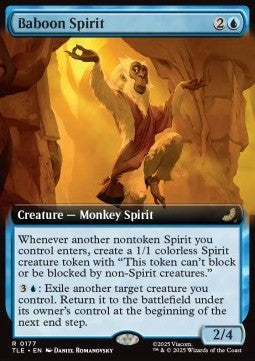 Baboon Spirit (V.2) - Magic: The Gathering | Avatar: The Last Airbender: Eternal (Rare) [TLE-177] - JotaCards - Tu Tienda de TCG