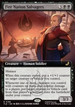Fire Nation Salvagers (V.2) - Magic: The Gathering | Avatar: The Last Airbender: Eternal (Rare) [TLE-188] - JotaCards - Tu Tienda de TCG