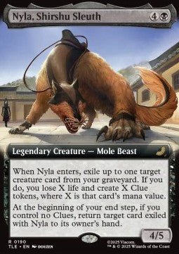 Nyla, Shirshu Sleuth (V.2) - Magic: The Gathering | Avatar: The Last Airbender: Eternal (Rare) [TLE-190] - JotaCards - Tu Tienda de TCG