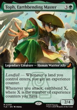 Toph, Earthbending Master (V.2) - Magic: The Gathering | Avatar: The Last Airbender: Eternal (Mythic) [TLE-209] - JotaCards - Tu Tienda de TCG