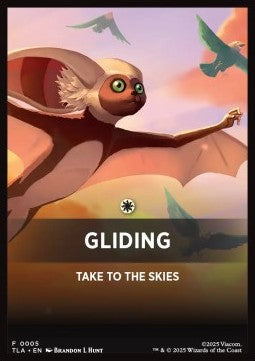 Jumpstart Pack Summary Card: Gliding - Magic: The Gathering | Avatar: The Last Airbender: Extras (Tip Card) [XTLA-F05] - JotaCards - Tu Tienda de TCG