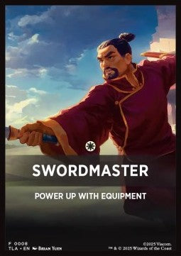 Jumpstart Pack Summary Card: Swordmaster - Magic: The Gathering | Avatar: The Last Airbender: Extras (Tip Card) [XTLA-F08] - JotaCards - Tu Tienda de TCG