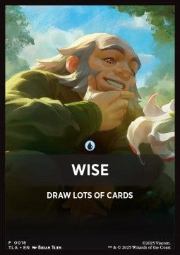 Jumpstart Pack Summary Card: Wise - Magic: The Gathering | Avatar: The Last Airbender: Extras (Tip Card) [XTLA-F18] - JotaCards - Tu Tienda de TCG