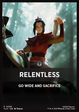Jumpstart Pack Summary Card: Relentless - Magic: The Gathering | Avatar: The Last Airbender: Extras (Tip Card) [XTLA-F26] - JotaCards - Tu Tienda de TCG