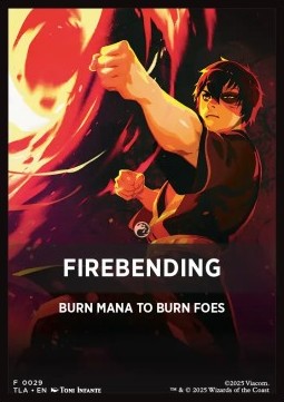 Jumpstart Pack Summary Card: Firebending - Magic: The Gathering | Avatar: The Last Airbender: Extras (Tip Card) [XTLA-F29] - JotaCards - Tu Tienda de TCG