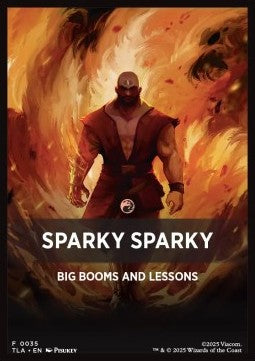 Jumpstart Pack Summary Card: Sparky Sparky - Magic: The Gathering | Avatar: The Last Airbender: Extras (Tip Card) [XTLA-F35] - JotaCards - Tu Tienda de TCG