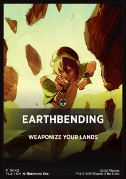 Jumpstart Pack Summary Card: Earthbending - Magic: The Gathering | Avatar: The Last Airbender: Extras (Tip Card) [XTLA-F42] - JotaCards - Tu Tienda de TCG