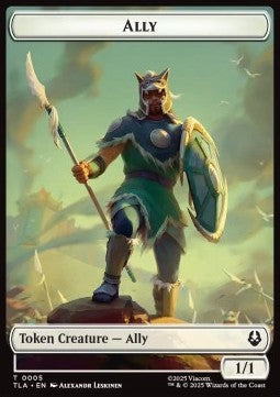 Ally Token (W 1/1) // Clue Token (V.2) - Magic: The Gathering | Avatar: The Last Airbender: Tokens (Token) [TTLA-T 5/14] - JotaCards - Tu Tienda de TCG