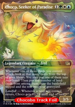 Choco, Seeker of Paradise - Magic: The Gathering - FINAL FANTASY Holiday Release (Rare) [FINH-569] - JotaCards - Tu Tienda de TCG