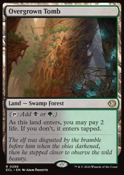 Overgrown Tomb - Lorwyn Eclipsed (Rare) [ECL-266] - JotaCards - Tu Tienda de TCG