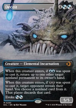 Deceit - Lorwyn Eclipsed: Extras (Mythic) [XECL-293] - JotaCards - Tu Tienda de TCG
