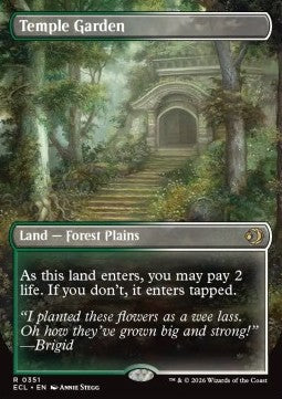 Temple Garden - Lorwyn Eclipsed: Extras (Rare) [XECL-351] - JotaCards - Tu Tienda de TCG