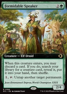 Formidable Speaker - Lorwyn Eclipsed: Extras (Rare) [XECL-366] - JotaCards - Tu Tienda de TCG