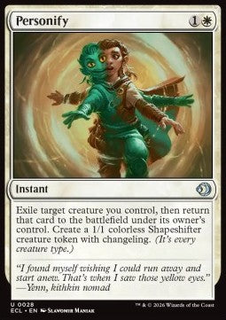 Personify - Lorwyn Eclipsed (Uncommon) [ECL-28] - JotaCards - Tu Tienda de TCG