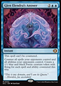 Glen Elendra's Answer - Lorwyn Eclipsed (Mythic) [ECL-52] - JotaCards - Tu Tienda de TCG
