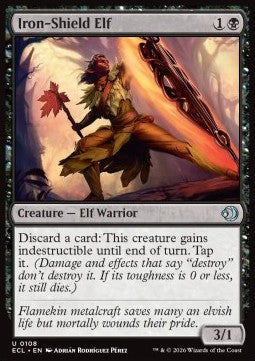 Iron-Shield Elf - Lorwyn Eclipsed (Uncommon) [ECL-108] - JotaCards - Tu Tienda de TCG