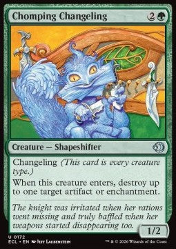 Chomping Changeling - Lorwyn Eclipsed (Uncommon) [ECL-172] - JotaCards - Tu Tienda de TCG
