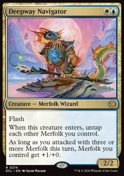 Deepway Navigator - Lorwyn Eclipsed (Rare) [ECL-214] - JotaCards - Tu Tienda de TCG