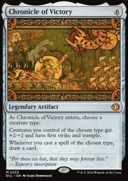 Chronicle of Victory - Lorwyn Eclipsed (Mythic) [ECL-253] - JotaCards - Tu Tienda de TCG
