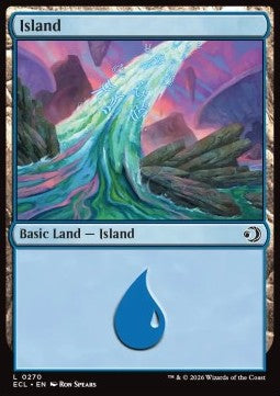 Island (V.1) - Lorwyn Eclipsed (Land) [ECL-270] - JotaCards - Tu Tienda de TCG