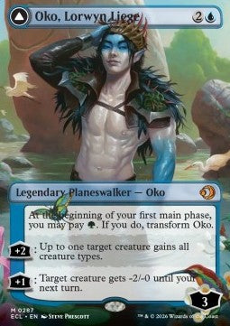Oko, Lorwyn Liege // Oko, Shadowmoor Scion - Lorwyn Eclipsed: Extras (Mythic) [XECL-287] - JotaCards - Tu Tienda de TCG
