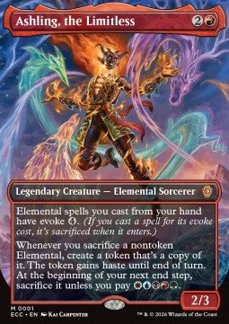 Ashling, the Limitless - Commander: Lorwyn Eclipsed (Mythic) [ECC-1] - JotaCards - Tu Tienda de TCG