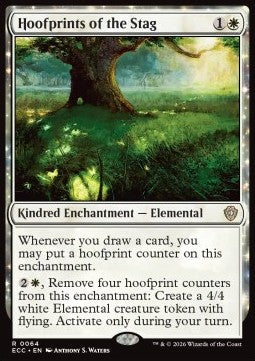 Hoofprints of the Stag - Commander: Lorwyn Eclipsed (Rare) [ECC-64] - JotaCards - Tu Tienda de TCG