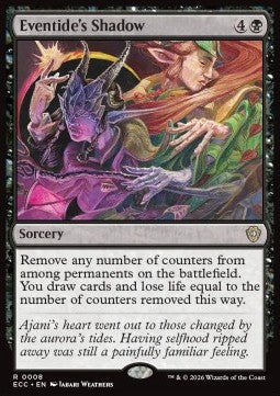 Eventide's Shadow - Commander: Lorwyn Eclipsed (Rare) [ECC-8] - JotaCards - Tu Tienda de TCG