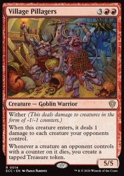 Village Pillagers - Commander: Lorwyn Eclipsed (Rare) [ECC-14] - JotaCards - Tu Tienda de TCG