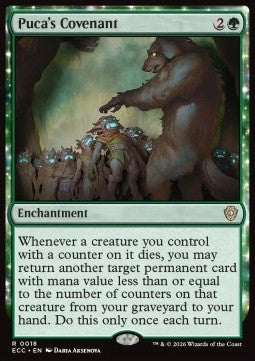 Puca's Covenant - Commander: Lorwyn Eclipsed (Rare) [ECC-18] - JotaCards - Tu Tienda de TCG