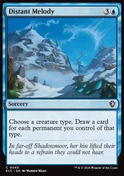Distant Melody - Commander: Lorwyn Eclipsed (Common) [ECC-45] - JotaCards - Tu Tienda de TCG