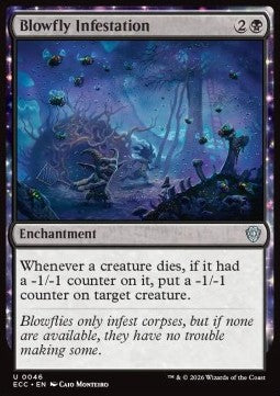 Blowfly Infestation - Commander: Lorwyn Eclipsed (Uncommon) [ECC-46] - JotaCards - Tu Tienda de TCG