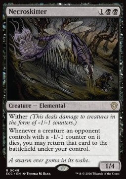 Necroskitter - Commander: Lorwyn Eclipsed (Rare) [ECC-48] - JotaCards - Tu Tienda de TCG