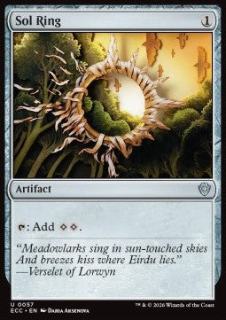 Sol Ring (V.1) - Commander: Lorwyn Eclipsed (Uncommon) [ECC-57] - JotaCards - Tu Tienda de TCG