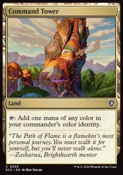 Command Tower (V.1) - Commander: Lorwyn Eclipsed (Common) [ECC-59] - JotaCards - Tu Tienda de TCG