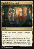 Secluded Courtyard - Commander: Lorwyn Eclipsed (Uncommon) [ECC-62] - JotaCards - Tu Tienda de TCG
