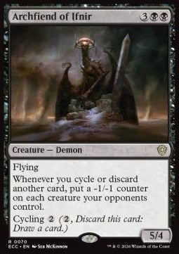 Archfiend of Ifnir - Commander: Lorwyn Eclipsed (Rare) [ECC-70] - JotaCards - Tu Tienda de TCG