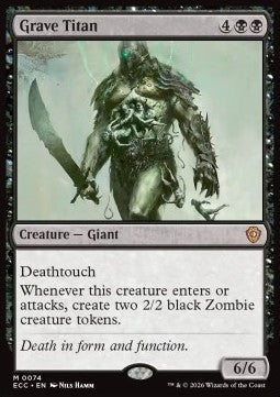 Grave Titan - Commander: Lorwyn Eclipsed (Mythic) [ECC-74] - JotaCards - Tu Tienda de TCG