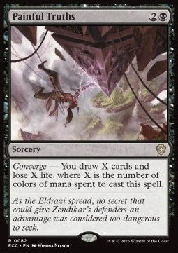 Painful Truths - Commander: Lorwyn Eclipsed (Rare) [ECC-82] - JotaCards - Tu Tienda de TCG