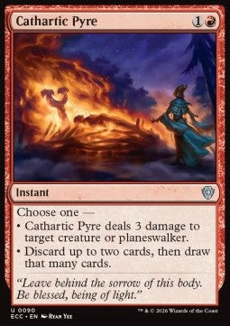 Cathartic Pyre - Commander: Lorwyn Eclipsed (Uncommon) [ECC-90] - JotaCards - Tu Tienda de TCG