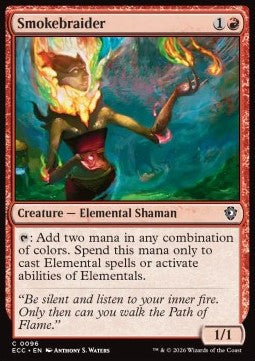 Smokebraider - Commander: Lorwyn Eclipsed (Common) [ECC-96] - JotaCards - Tu Tienda de TCG